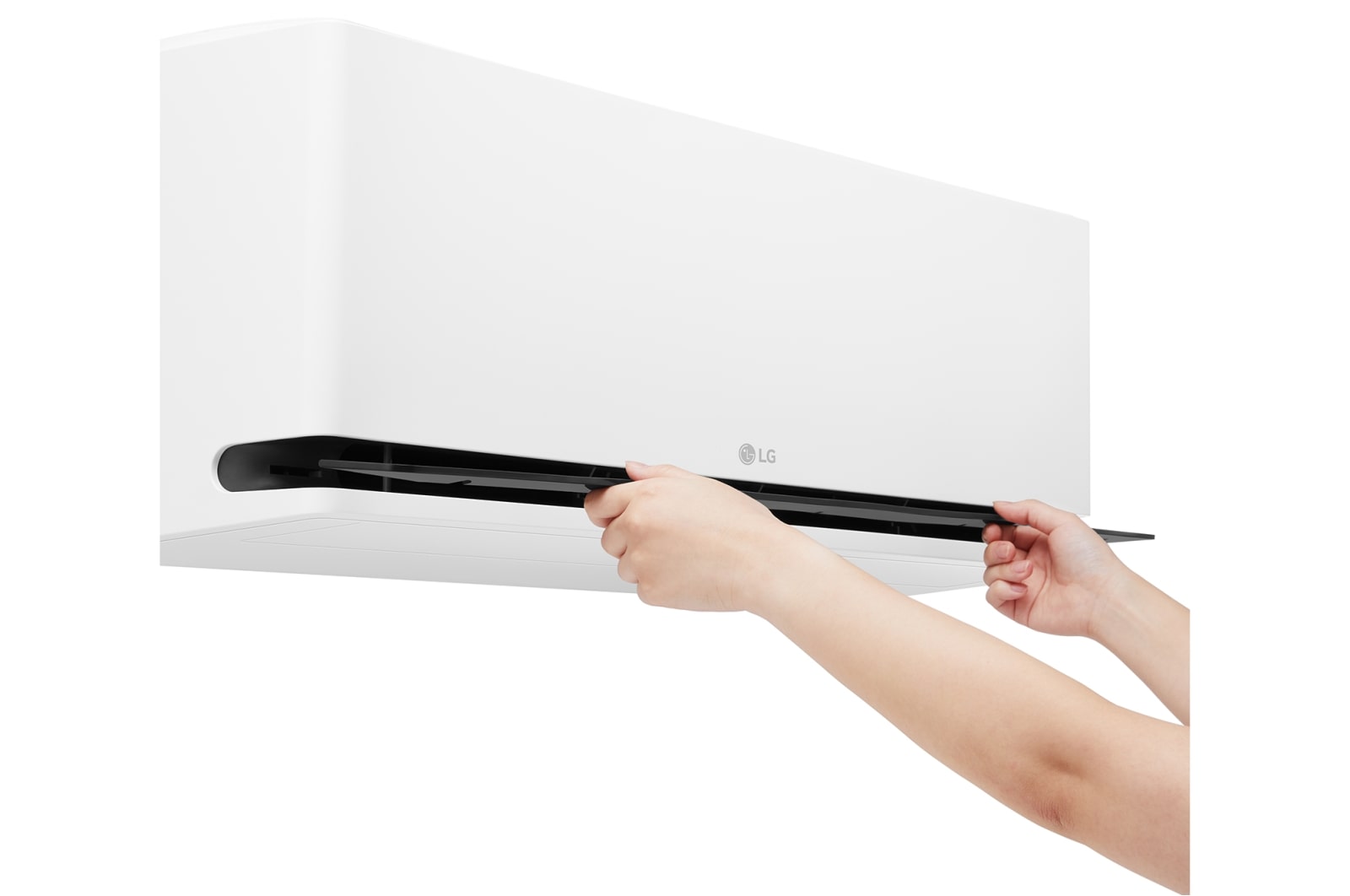 LG DUALCOOL Deluxe, 3.5kW, stijlvol design en comfortabele luchtstroom, H12S1D