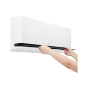 LG DUALCOOL Deluxe, 3.5kW, stijlvol design en comfortabele luchtstroom, H12S1D