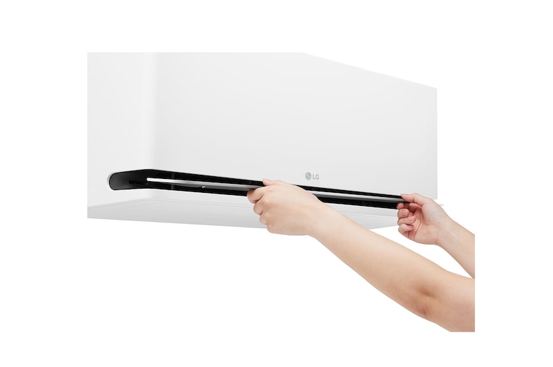 LG 3.5kW, DUALCOOL Premium Airconditioning, Dual Inverter HeatPump, stijlvol design en comfortabele luchtstroom, H12S1P