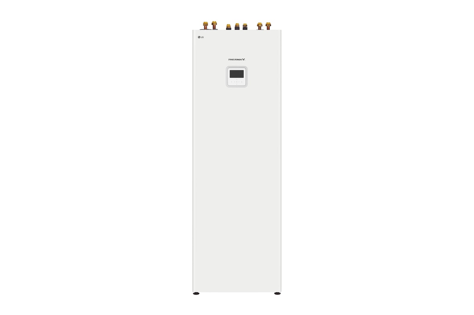 Vooraanzicht van LG Therma V R290 IWT Hydrosplit Unit HN1639HY