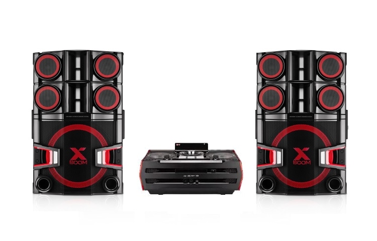 LG XBOOM CM9940 DJ Pro | Smart DJ | RMS 3200W | PMPO 35.000W | DJ Draaitafel | LED Lighting | Dual USB | Portable In | Draadloos Audio Streamen via NFC of Bluetooth™, CM9940