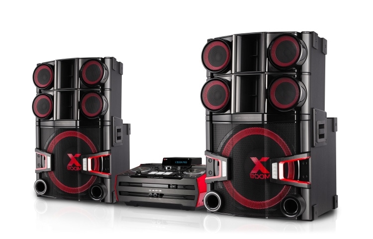 LG XBOOM CM9940 DJ Pro | Smart DJ | RMS 3200W | PMPO 35.000W | DJ Draaitafel | LED Lighting | Dual USB | Portable In | Draadloos Audio Streamen via NFC of Bluetooth™, CM9940