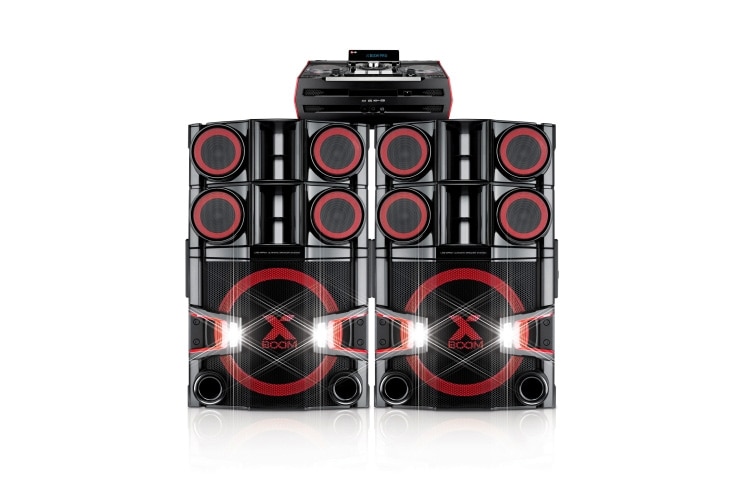 LG XBOOM CM9940 DJ Pro | Smart DJ | RMS 3200W | PMPO 35.000W | DJ Draaitafel | LED Lighting | Dual USB | Portable In | Draadloos Audio Streamen via NFC of Bluetooth™, CM9940