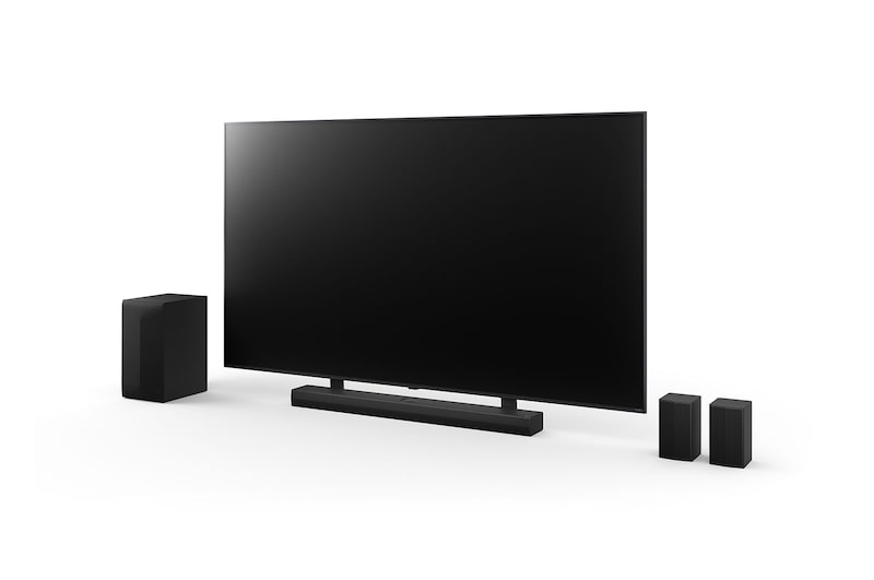 LG 5.1.1-kanaals LG Home Theater Soundbar met Dolby Atmos en luidsprekers achter DS70TR, DS70TR