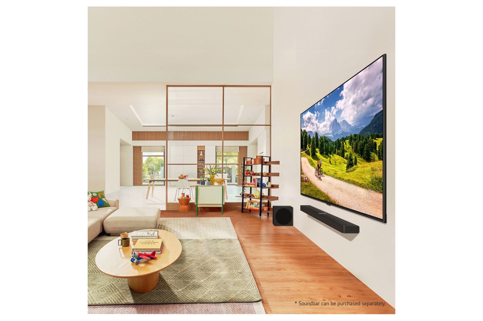 LG Soundbar voor tv met Dolby Atmos 5.1.3-kanaal DS90TY, DS90TY