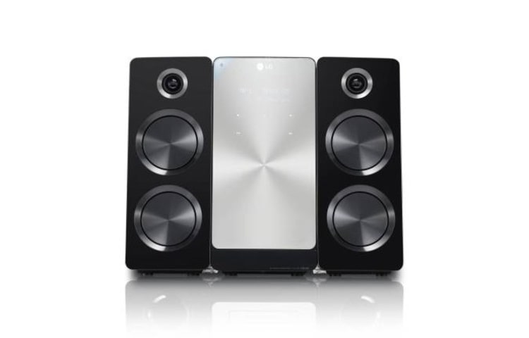 LG Micro DVD System met 160W vermogen, Touch Panel, Simplink HDMI, iPhone Playback en USB Direct Recording., FB166