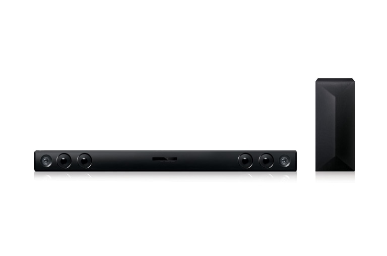 LG Soundbar | 2.1ch 300W met Wireless Subwoofer en Bluetooth® Connectiviteit, LAS454B