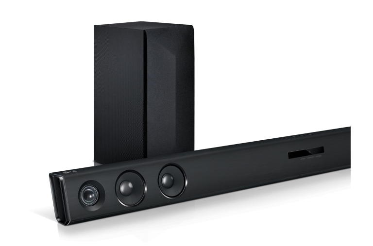 LG Soundbar | 2.1ch 300W met Wireless Subwoofer en Bluetooth® Connectiviteit, LAS454B