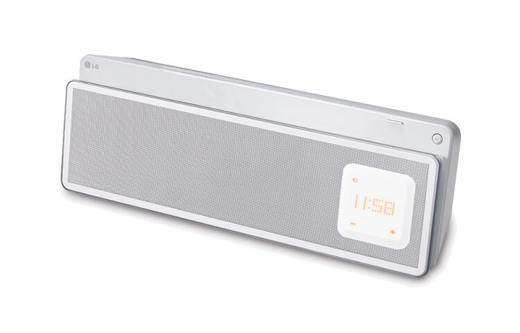 LG iPhone & Android Docking Station | 30 W | Smart square touch display | Bluetooth & inclusief afstandsbediening, ND5520