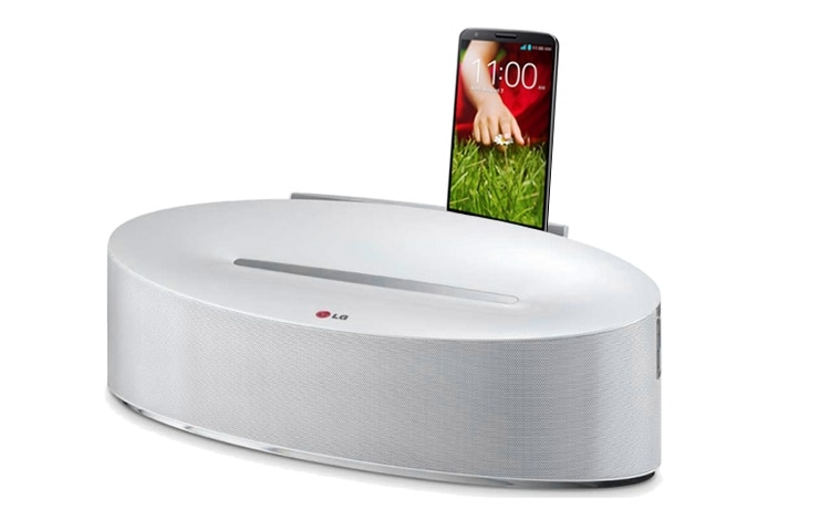 LG Android & iOS Docking Station | 30W | Bluetooth | NFC | Dual Docking | Afstandsbediening, ND5530