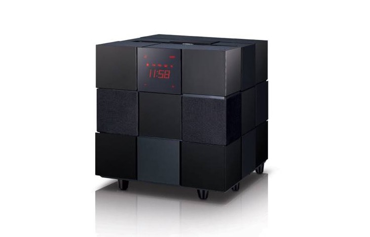 LG iPod & iPhone Docking Station | 80W | Bluetooth | Smart square touch display & afstandsbediening, ND8520