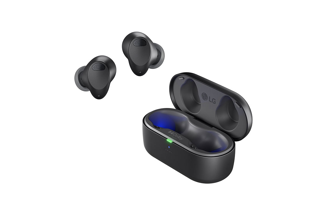 LG  LG TONE Free T90S - Dolby Atmos draadloze Bluetooth Earbuds met Plug & Wireless verbinding, TONE-T90S