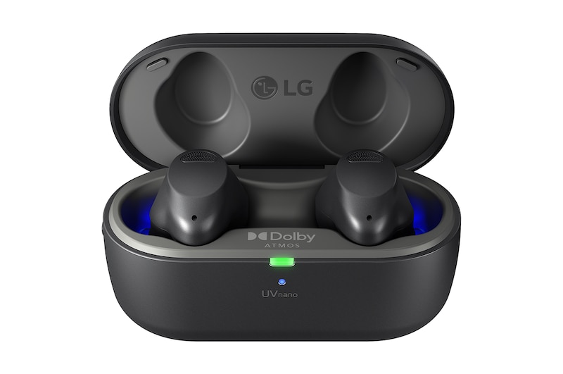 LG LG TONE Free T90S - Dolby Atmos draadloze Bluetooth Earbuds met Plug & Wireless verbinding, TONE-T90S