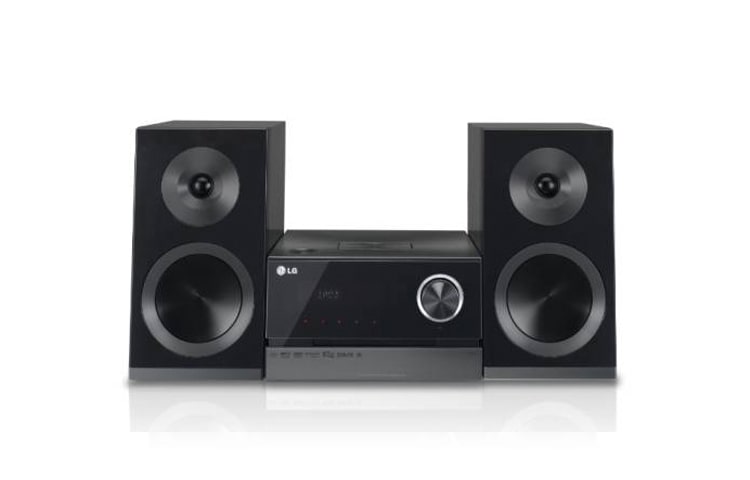 LG Micro CD System met 140W vermogen, Auto EQ, iPhone/iPod Direct Docking, USB Direct Recording en Portable in, XA146