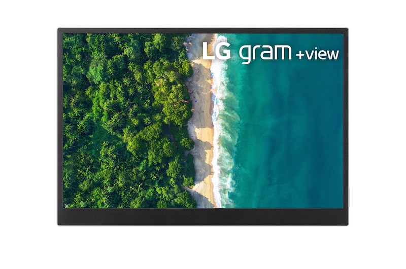 LG 16 inch +view voor LG gram draagbare monitor met USB Type-C™, 16MQ70