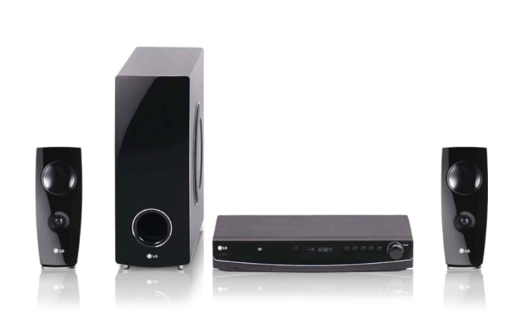 LG 2.1 Premium Design Home Theater systeem met Full HD-upscaling, Simplink, Dolby Digital en Progressive scan., HT462SZ