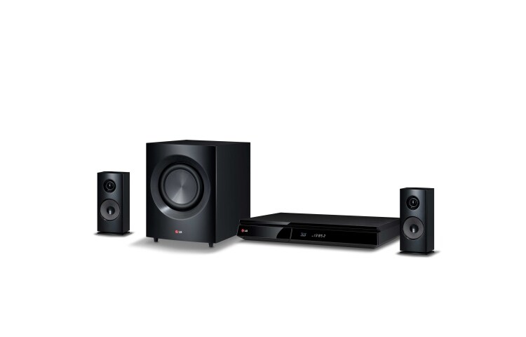 LG 2.1ch Smart 3D Blu-Ray Home Cinema Systeem | 600W | LG Smart | WI-FI Built-in, HX523