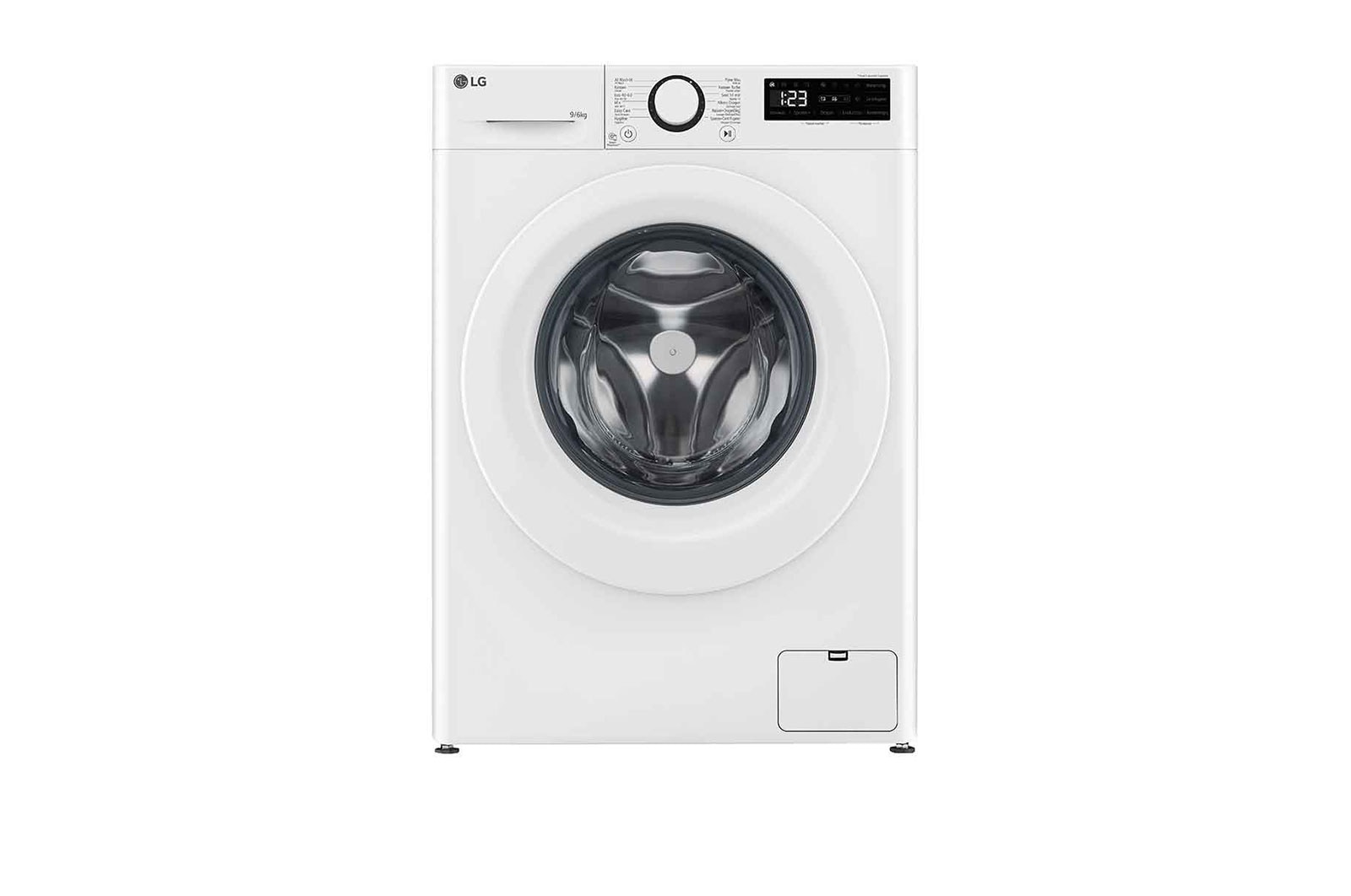 Voorkant van 9kg/6kg Wasdroogcombinatie Wit | AI DD™ | TurboWash™ | ThinQ™