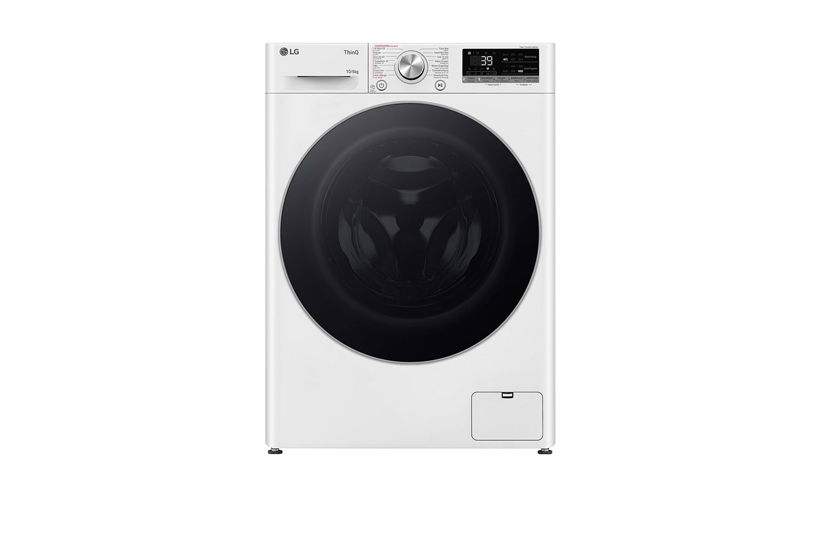 LG Was- droogcombinatie F4DR7006S1W | 10kg wassen / 6kg drogen | Turbowash 39, F4DR7006S1W