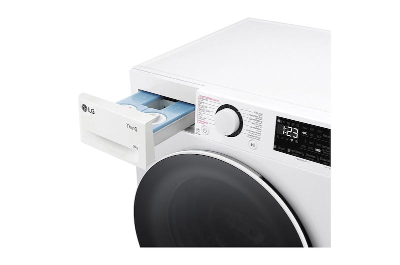 LG Wasmachine F4WR3509S0W | 9 kg capaciteit | TurboWash 39, F4WR3509S0W
