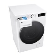 LG Slimme AI DD™ motor herkent je kleding | TurboWash™ 39 - Perfect schoon in 39 minuten | A-10% | 9 kg | Hygiënisch wassen met stoom, F4WR5009S1W