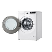 LG Slimme AI DD™ motor herkent je kleding | TurboWash™ 39 - Perfect schoon in 39 minuten | A-10% | 9 kg | Hygiënisch wassen met stoom, F4WR5009S1W