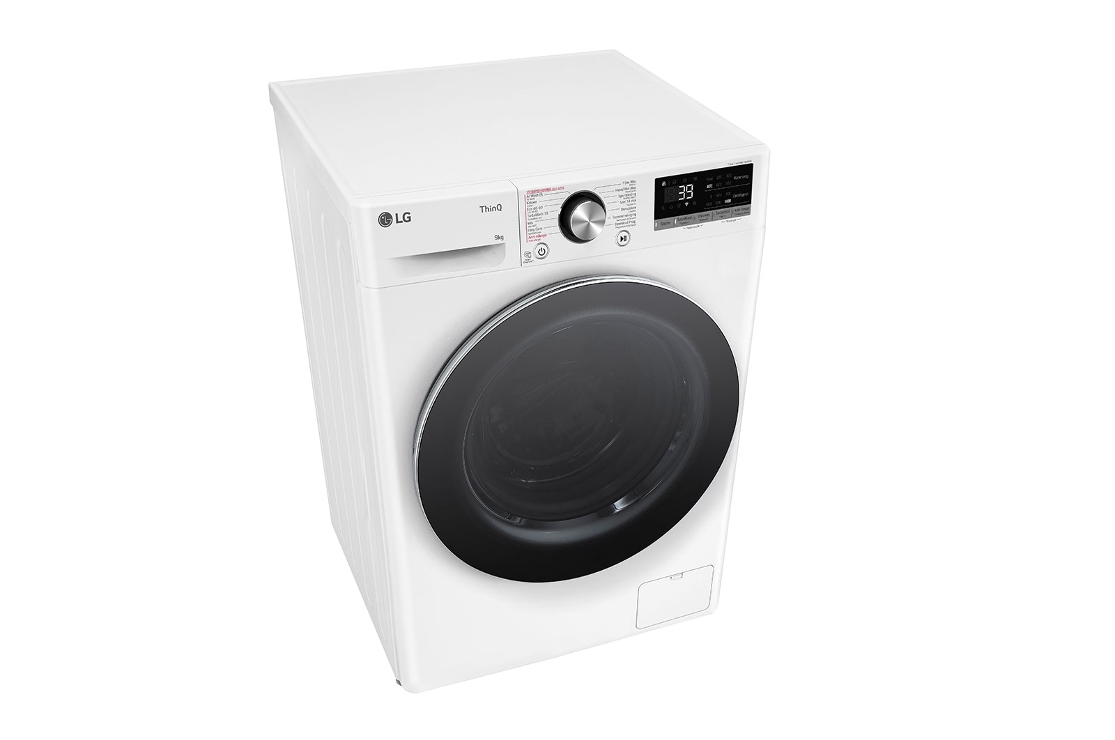 LG Wasmachine F4WR7009S2W |  9 kg capaciteit | TurboWash 39, F4WR7009S2W