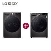 Voorkant van 11kg Wasmachine Antraciet | AI DD™ | TurboWash™ | Steam™