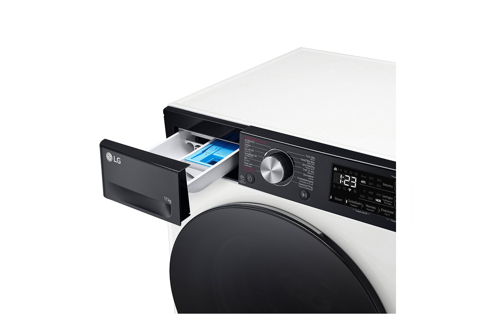 LG 11kg Wasmachine Wit | AI DD™ | TurboWash™ | ezDispense™, F4WR7511SYW