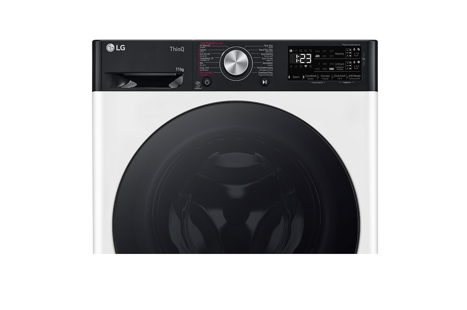 LG 11kg Wasmachine Wit | AI DD™ | TurboWash™ | ezDispense™, F4WR7511SYW