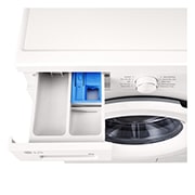 LG 8kg Wasmachine Wit | Inverter Direct Drive™ | Spa Steam™ | A, F4X1008NWH