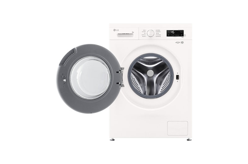LG 8kg Wasmachine Wit | Inverter Direct Drive™ | Spa Steam™ | A, F4X1008NWH