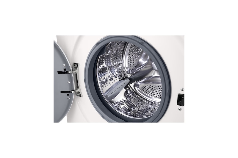 LG 8kg Wasmachine Wit | Inverter Direct Drive™ | Spa Steam™ | A, F4X1008NWH