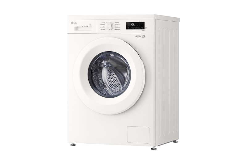 LG 8kg Wasmachine Wit | Inverter Direct Drive™ | Spa Steam™ | A, F4X1008NWH