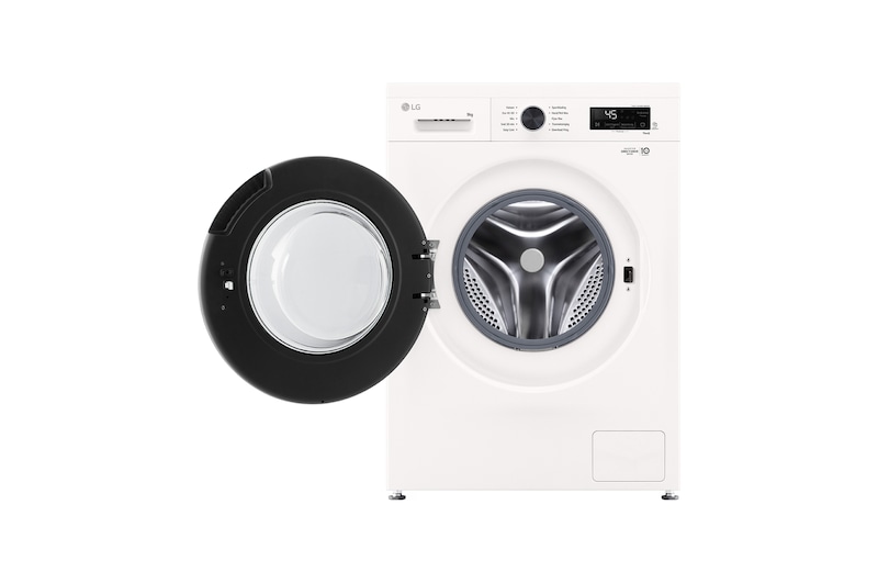 LG 9kg Wasmachine Wit | Inverter Direct Drive™ | Spa Steam™ | A, F4X1009NWB