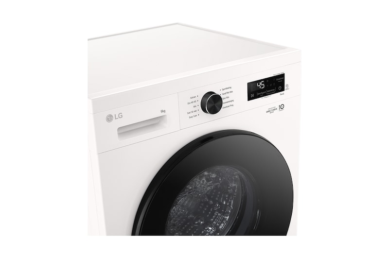 LG 9kg Wasmachine Wit | Inverter Direct Drive™ | Spa Steam™ | A, F4X1009NWB