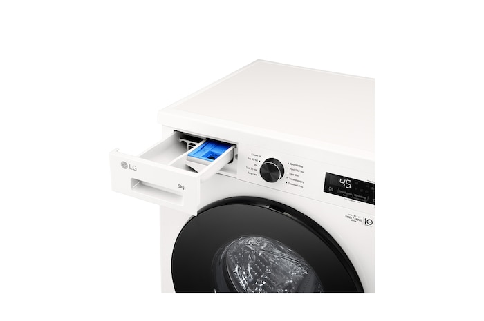 LG 9kg Wasmachine Wit | Inverter Direct Drive™ | Spa Steam™ | A, F4X1009NWB