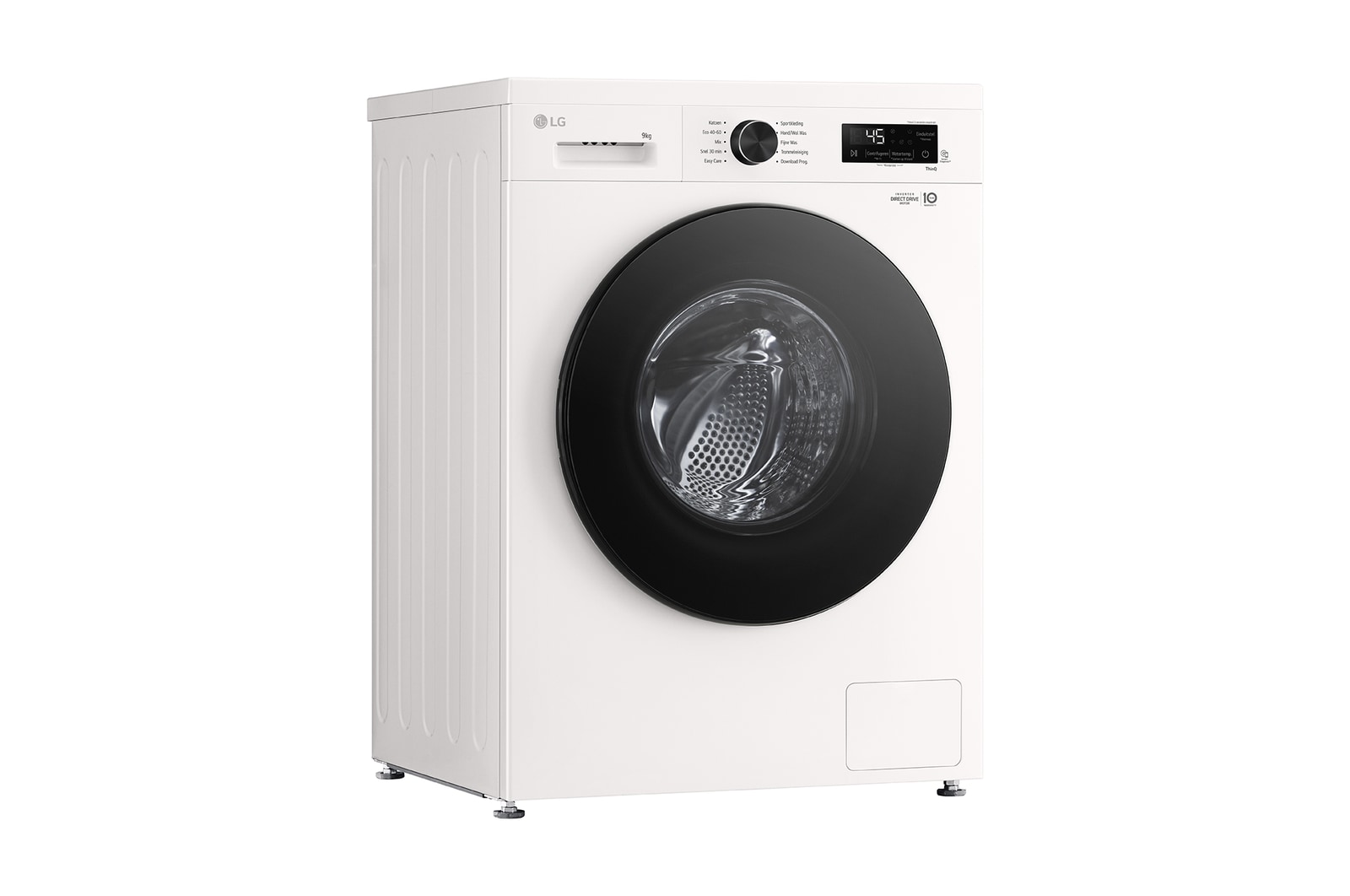 LG 9kg Wasmachine Wit | Inverter Direct Drive™ | Spa Steam™ | A, F4X1009NWB
