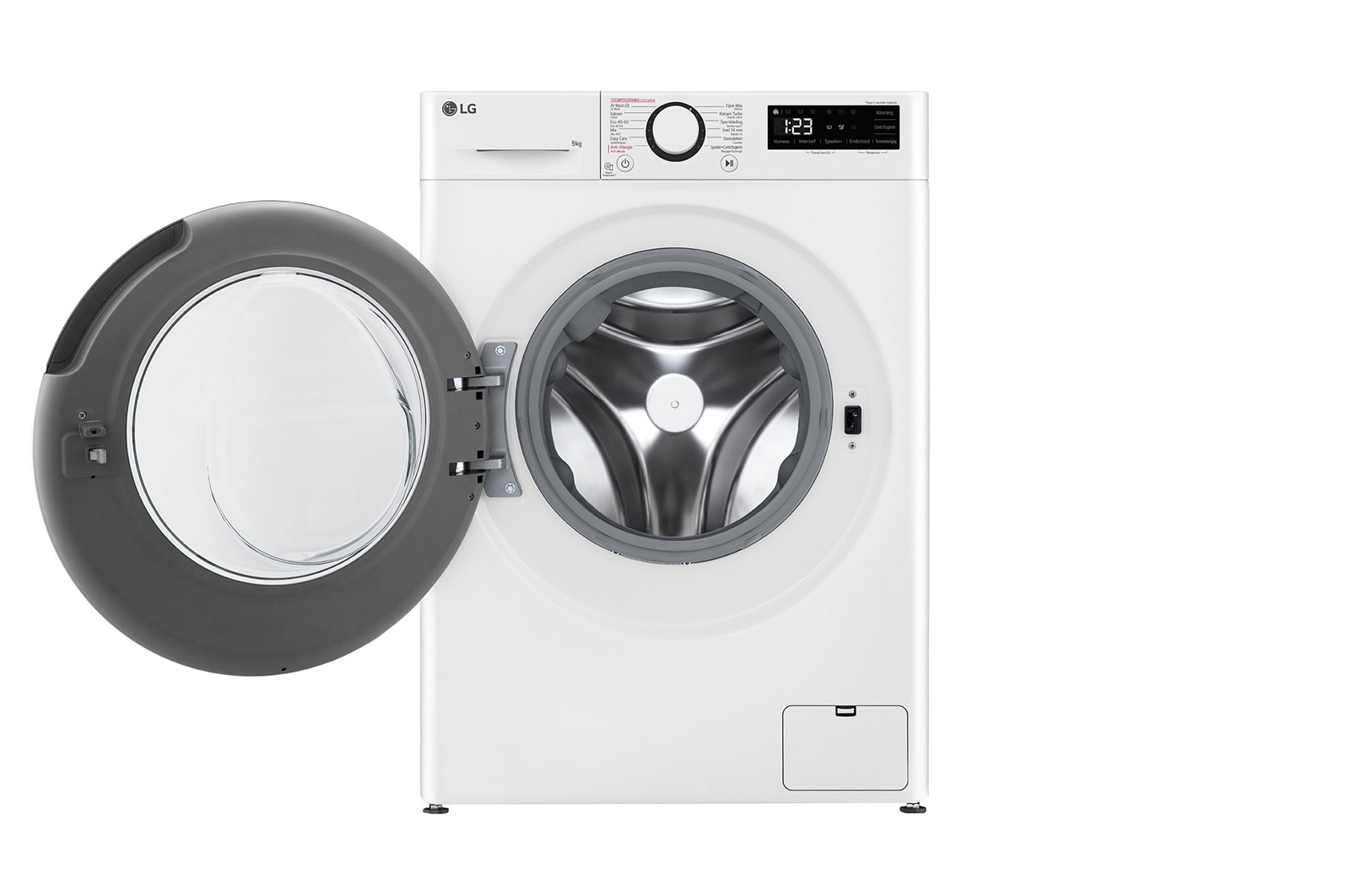 LG 9kg Wasmachine Wit | AI DD™ | Steam™ | A-10%, GC3R309S3
