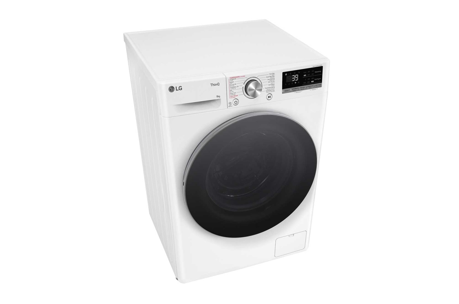 LG 9kg Wasmachine - Wit. TurboWash™360˚ | AI DD™ | Steam™, GC3R709S1