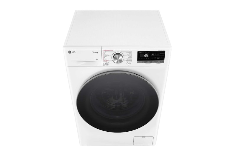 LG 9kg Wasmachine Wit | TurboWash™ | AI DD™ | Steam™, GC3R709S1