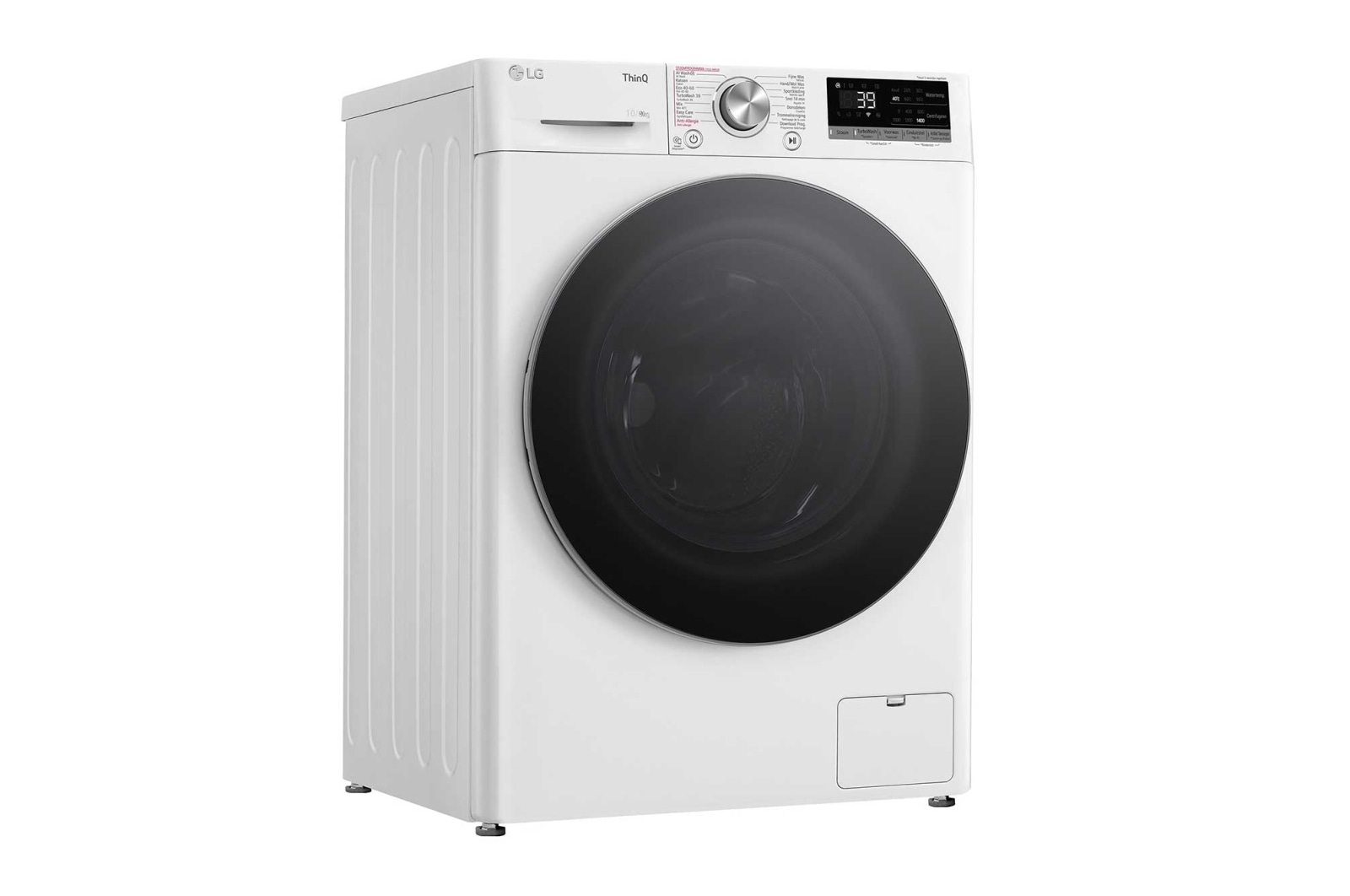 LG 9kg Wasmachine - Wit. TurboWash™360˚ | AI DD™ | Steam™, GC3R709S1