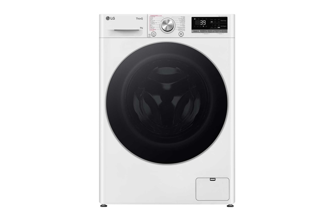 LG 9kg Wasmachine - Wit. TurboWash™360˚ | AI DD™ | Steam™, GC3R709S1