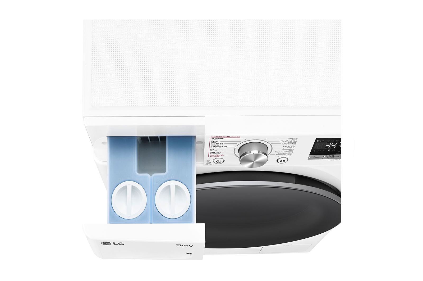 LG Wasmachine GC3R709S1A | 9 kg capaciteit | TurboWash 39, GC3R709S1A