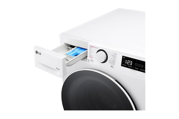 LG 9/6kg Was-droogcombinatie Wit | AI DD™ | Inverter Direct Drive™ | Steam™ | LG NL, GD3R509S0