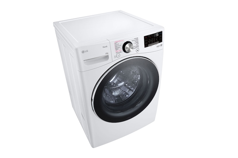 LG 20kg Wasmachine Wit | Inverter Direct Drive™ | Spa Steam™ | TurboWash™, LC0R2N2