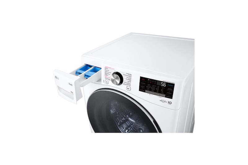 LG 20kg Wasmachine Wit | Inverter Direct Drive™ | Spa Steam™ | TurboWash™, LC0R2N2
