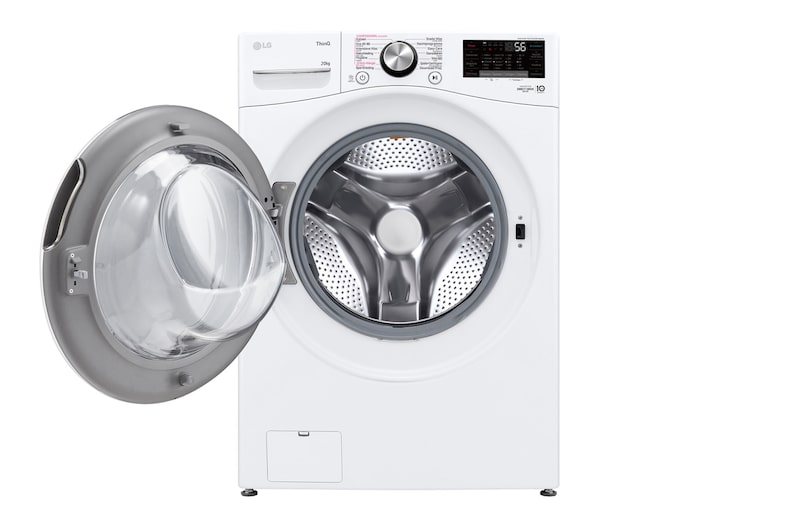 LG 20kg Wasmachine Wit | Inverter Direct Drive™ | Spa Steam™ | TurboWash™, LC0R2N2