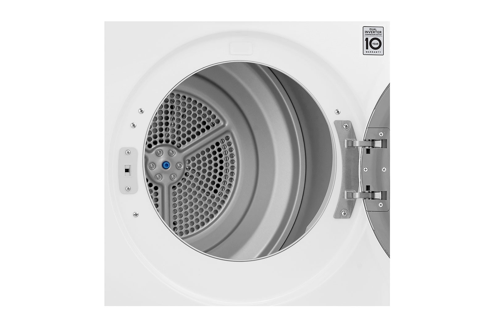 LG 8kg DUAL Inverter Warmtepomp Droger Wit | Eco Hybrid™ | Allergy Care™ |Auto Cleaning Condenser, RH80V5AV0N