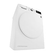 LG 8kg DUAL Inverter Warmtepomp Droger Wit | Eco Hybrid™ | Allergy Care™ |Auto Cleaning Condenser, RH80V5AV0N
